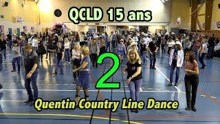 Vidéo N°2 des 15 ans du club, "Quentin Country Line Dance" à Élancourt (78) samedi 23 novembre 2024.