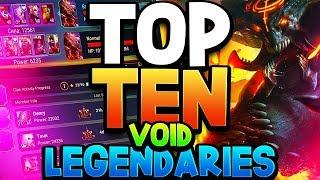 Top 10 Void Legendary Champions in Raid Shadow Legends