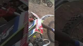 quase caí com a moto de trilha em cima do morro kkkk