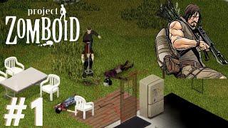 Daryl Dixon el sobreviviente... Parte 1 | Project Zomboid | Gameplay en español