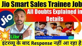 Jio Smart Sales Trainee Job All Doubts Clear | Jio Smart Sales Trainee | Jio Sales Trainee