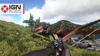 Ark Survival Evolved is a Game That Lets You Poop  - IGN Plays