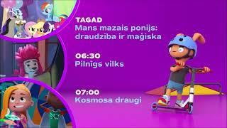 KidZone TV (Latvia) - Sign on (29 January 2023)