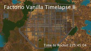 Factorio Vanilla Megabase Timelapse II