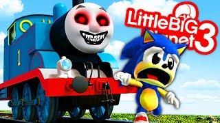 Sonic VS Thomas The Tank Engine - Thomas.exe 2 | LittleBigPlanet 3