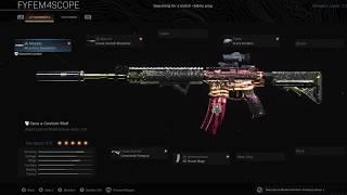 Call of Duty Modern Warfare. Warzone NEW M4 4th of July tracer 1776 Blueprint is pretty awesome.