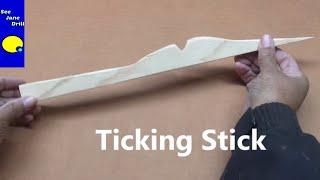 Tick Sticking, a Carpentry HACK (few people know)