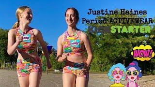 Kickstarter Justine Haines Period Activewear First of its kind