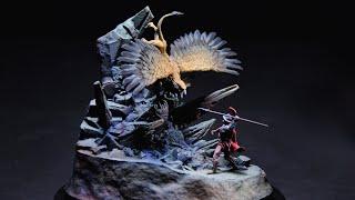 How to Make a Mythical Duel Diorama