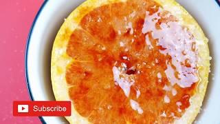 Grapefruit Breakfast Recipe - Grapefruit Brulee