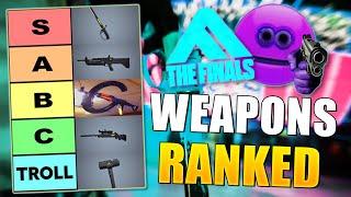 I Ranked Every Weapon In The Finals (For Casuals)