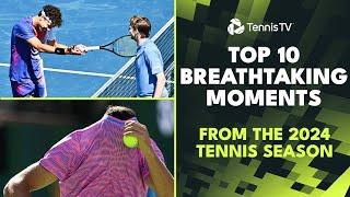 Top 10 Breathtaking Moments From The 2024 Tennis Season 