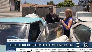 Hotel vouchers for flood victims expire