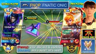 YUZUKE vs FNATIC ONIC FANNY | M6 World Champion Player Vs Global Alucard | Who Win?