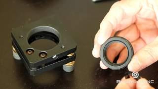 How to use 20mm and 25mm Laser Mirror Holders