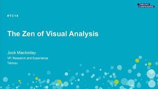 Zen of visual analysis