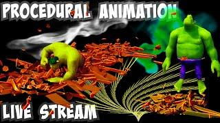 Pop Up Live Stream on Procedural Animation (Ideas Overview)