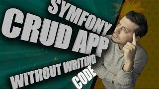 Symfony tutorial: CREATING A CRUD APPLICATION