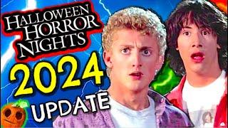 Halloween Horror Nights 2024 BILL & TED RETURN? | HHN 33