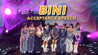Billboard PH Rising Star : BINI (Presented by Stell of SB19)