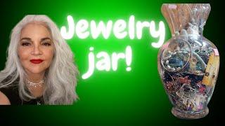 Discovering Hidden Gems: Unboxing A Jewelry Jar From Goodwill!