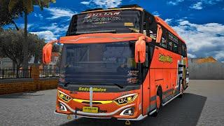 SHARE!! LIVERY SEDYA MULYA "JULIAN NEW FONT" SRIKANDI ROMBAK JB3 MN X RPC BUSSID ALL VERSION