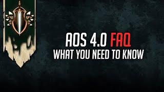 AoS 4.0's First FAQ !! | Age of Sigmar Tactics