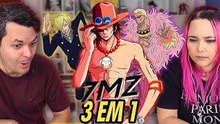 REACT 3 em 1 Rap do Sanji, Rap do Doflamingo e Rap do Ace (One Piece) (7 Minutoz)