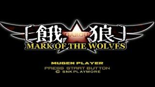  The King Of Fighters Garou Mark of The Wolves Mugen 【 Gameplay + Link 】