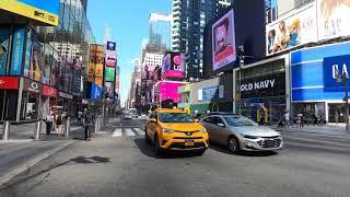 ⁴ᴷ⁶⁰ NYC Phase 4 Reopening (Narrated) : Times Square (August 2, 2020)