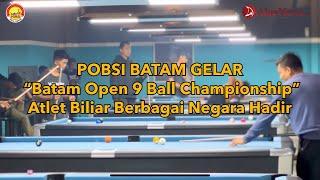 POBSI BATAM GELAR “Batam Open 9 Ball Championship” Atlet Biliar Berbagai Negara Hadir
