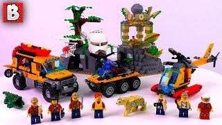 Massive LEGO Jungle Exploration Site! Set 60161 | Unbox Build Time Lapse Review