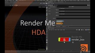 Houdini Quick Tip | Render Me HDA