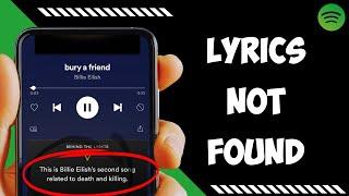 How To Fix Spotify Lyrics Not Showing or Working on Android 2023