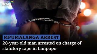 28-year-old man arrested on charge of statutory rape in Limpopo