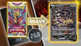 I Weighed Lost Origin to find Giratina Alt Art