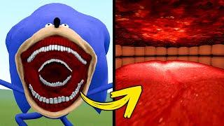 WHAT'S INSIDE THE SONIC TAPES in Garry's Mod!