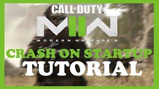 Modern Warfare 2 - How to Fix Crash on Startup | Complete TUTORIAL 2022