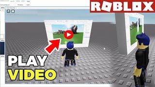 Roblox Studio Video Frames Tutorial - Video Frame & Playing Video on a GUI