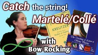 How To Catch the String with Arm Weight, NOT Force | Martele and Colle | Paul Rolland Bow Rocking