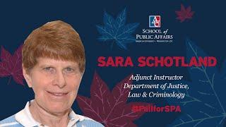 #FallForSPA - Prof. Sara Schotland