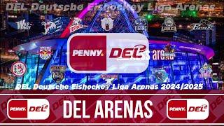 DEL Deutsche Eishockey Liga Arenas 2024/25