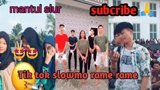 Tik tok slowmo rame rame