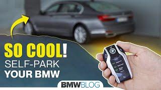 How to self-park your BMW with the BMW Display Key