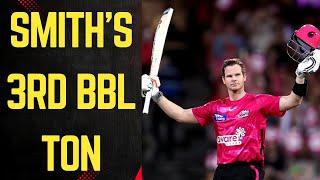 Steve Smith blasts Big Bash League ton for Sydney Sixers, shows his worth in T20s |Sports Today