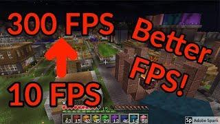 How To Fix Bad/Low FPS On A Good PC On Minecraft