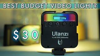 Ulanzi VL49 RGB Best Cheap Light for Video & Vlogging? Test on Sony ZV1 A7C A6400