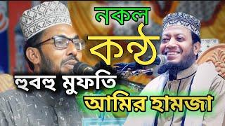 হুবহু মুফতি আমির হামজার কন্ঠ নকল। শাহাদাত হোসেন বারি। new waz 2024