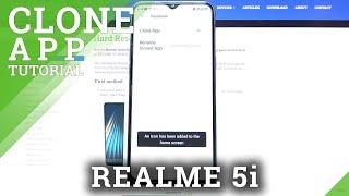 How to Use App Cloner on Realme 5i - Clone Applications