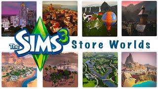 Install Top 12 MOST Popular Sims 3 Store Worlds Without The Launcher